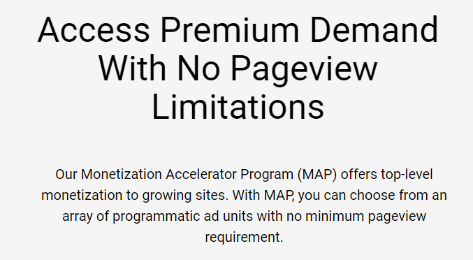 Adnimation's Monetization Accelerator Program