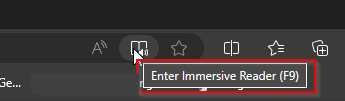 Microsoft Edge's Reading mode