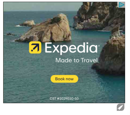 A display ad example from Journey by Mediavine