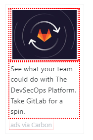 Ad examples from CarbonAds
