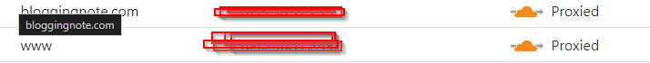 Cloudflare Proxied